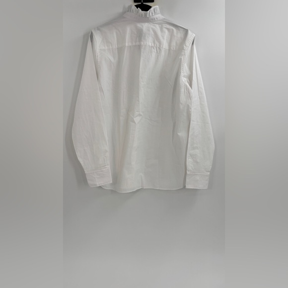 J.Crew Jules ruffle-collar shirt in cotton poplin - Picture 7 of 7